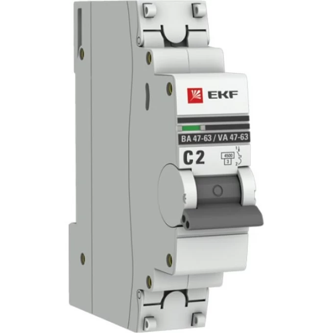 Автоматический выключатель EKF PROXIMA 1P 25А (В) 4,5kA ВА 47-63 mcb4763-1-25B-pro Автоматический выключатель EKF PROXIMA 1P 25А (В) 4,5kA ВА 47-63 mcb4763-1-25B-pro