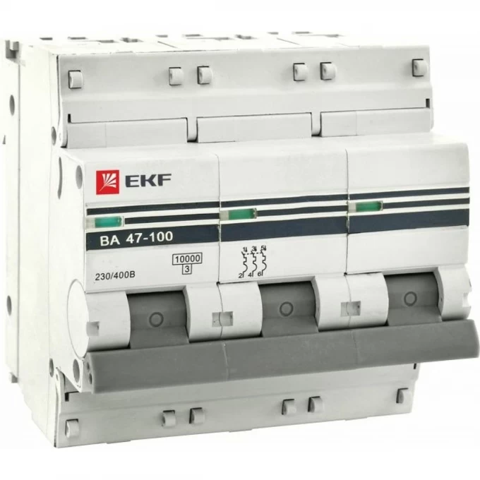 Автоматический выключатель EKF PROXIMA 3P 32А (В) 4,5kA ВА 47-63 mcb4763-3-32B-pro Автоматический выключатель EKF PROXIMA 3P 32А (В) 4,5kA ВА 47-63 mcb4763-3-32B-pro