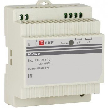 Блок питания EKF 24В DR-45W-24
