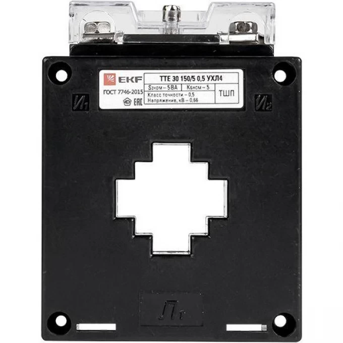Трансформатор тока EKF ТТЕ 30 250/5А 0.5S 5В.А tc-30-250-0.5S-tte-30-250-0.5S